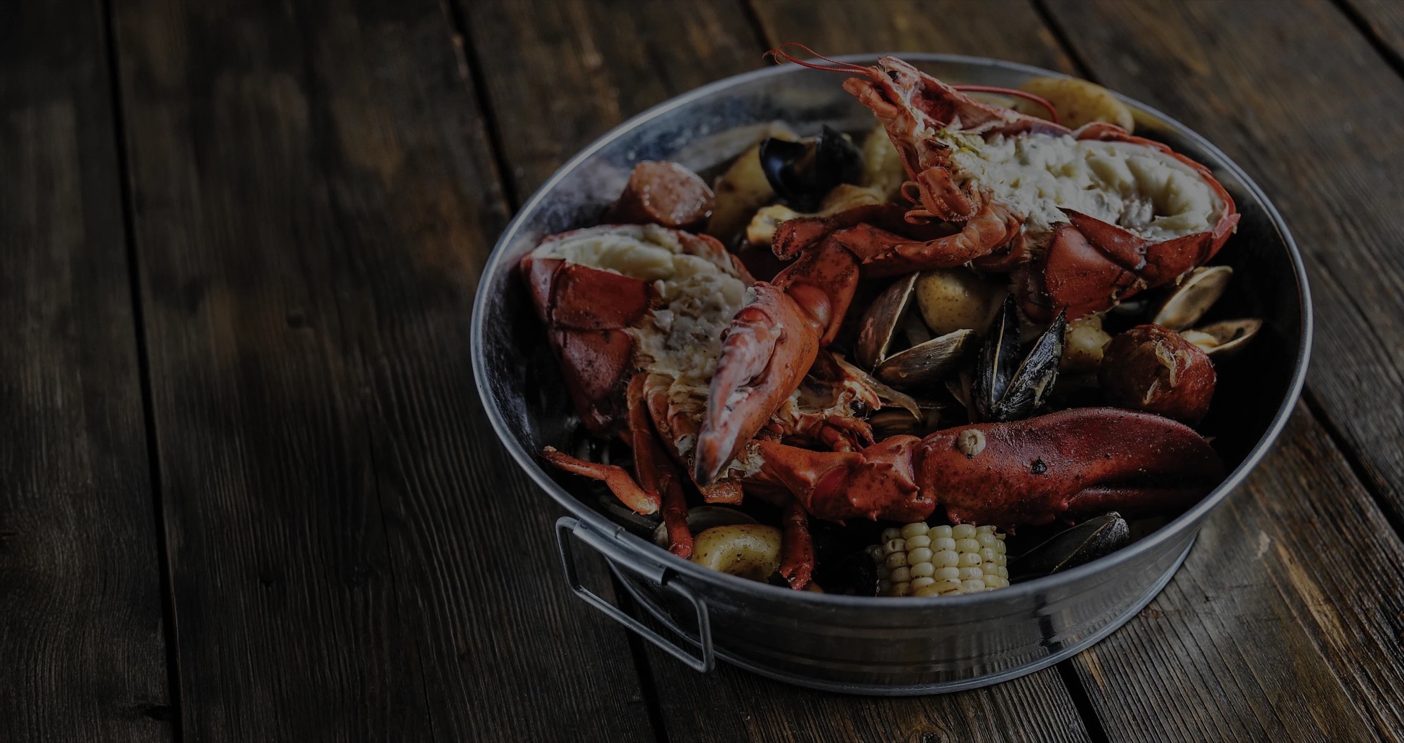 A New England-style seafood boil